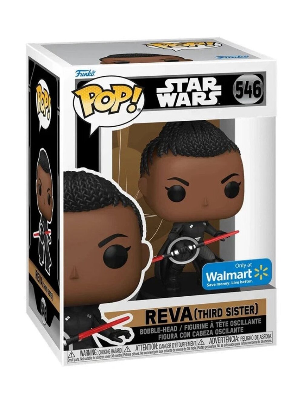 SET OF 3- Funko Pop! Star Wars Fennec Shand #483 /Cobb Vanth #484/REVA #546-NEW